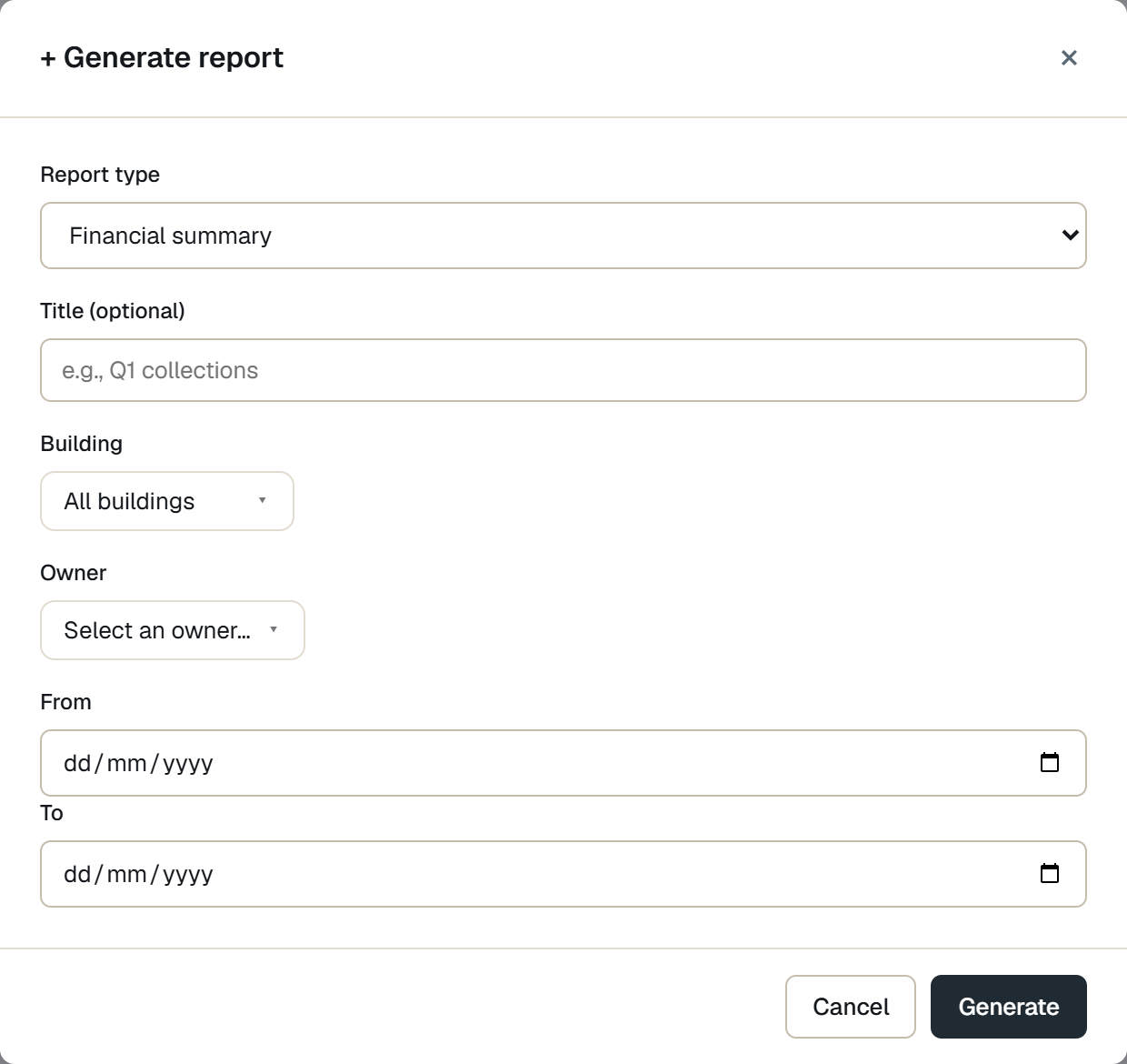 Zimmam report generator